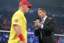 جون سينا ونجوم المصارعة يحتفلون بعيد ميلاد فينس مكمان الثمانين