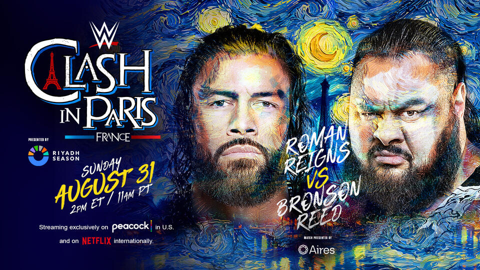 نتائج عرض كلاش إن باريس Clash In Paris 2025 أحداث كاملة