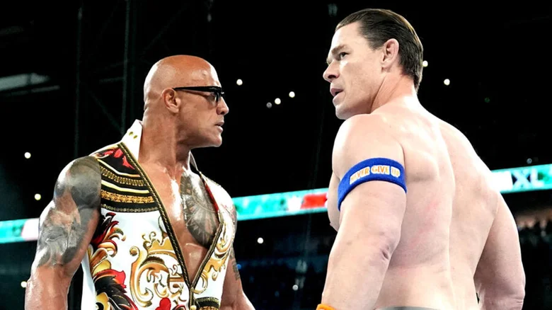 ذا روك قد يعود لمواجهة جون سينا قبل اعتزاله في سيرفايفر سيريس 2025