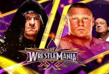 شاهد وحمل مواجهة كسر سلسة إنتصارات اندرتيكر ضد بروك ليسنر فى راسلمينيا 30