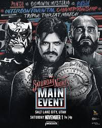 نزال ثلاثي على لقب القارات فى عرض ساترداى نايت مين إيفنيت