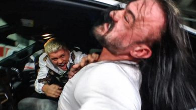 عودة درو ماكنتير تشعل الأجواء قبل عرض سماك داون بعد اقتحام كودي رودز لمنزله