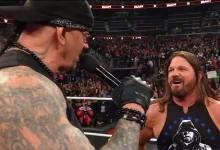 أندرتيكر يفاجئ أي جاي ستايلز بقرار تاريخي فى عرض الرو الأخير