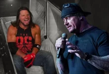 تصريحات مفاجأة من أندرتيكر حول مواجهة التابوت ضد اى جى ستايلز