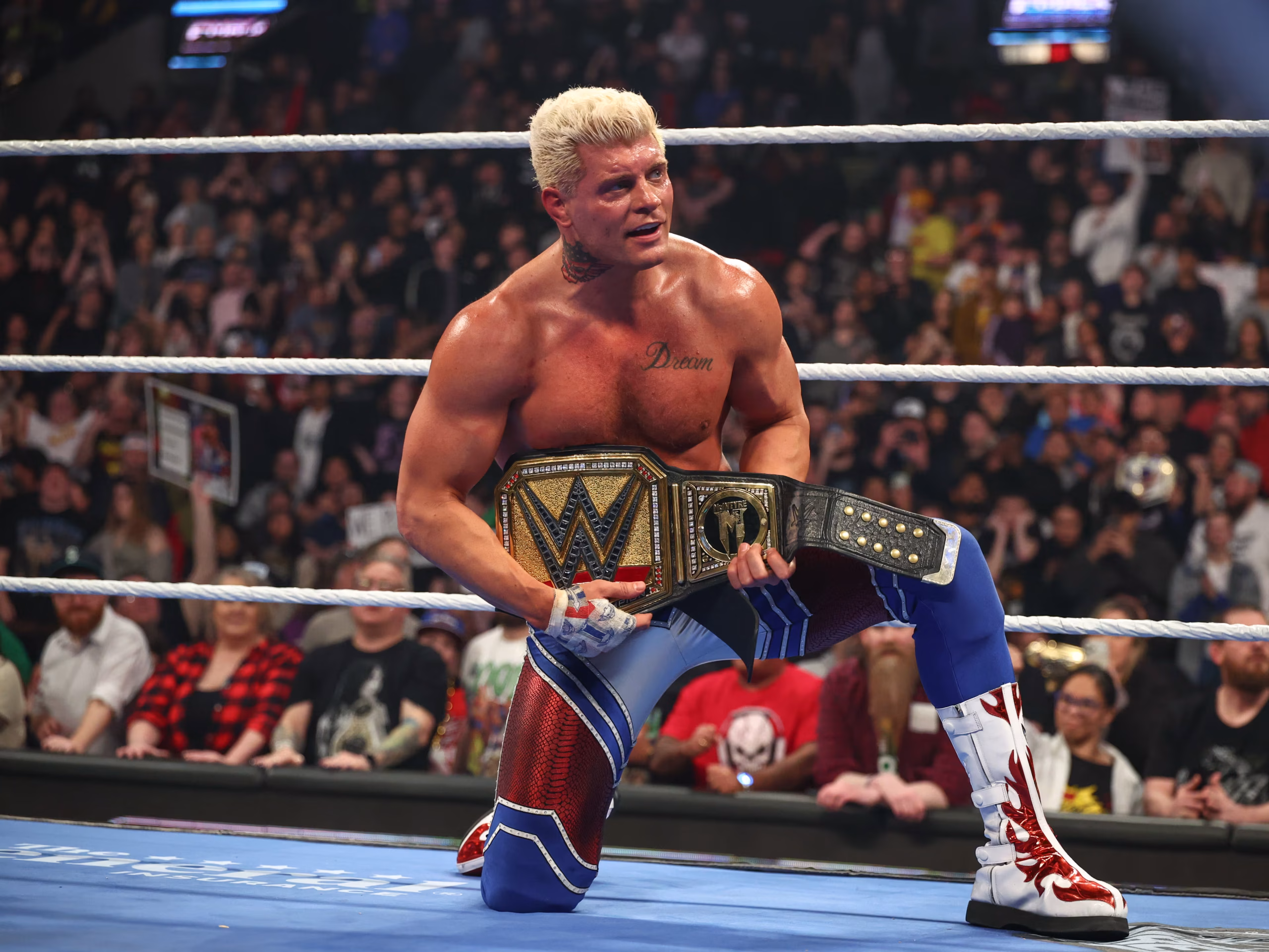 تغيرات كبرى فى خطط بطولة WWE بمهرجان راسلمينيا 42 بعد إستعادة كودى رودز للقب