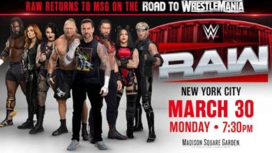 نجوم مفاجئة في كواليس عرض الرو داخل ماديسون سكوير جاردن قبل راسلمينيا 42