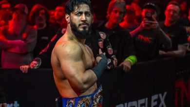 .Mustafa Ali يحافظ على لقبه الدولي أمام KC Navarro في تنا إفتا